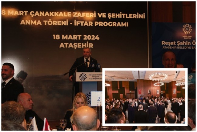 Memleket Partisi Çanakkale ruhunu Ataşehir'de yaşattı