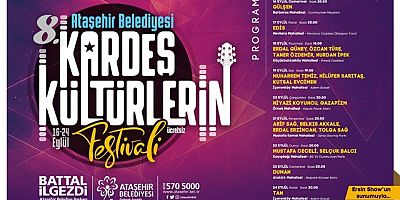 Ataşehir 'Kardeş Kültürlerin Festivali' Başlıyor