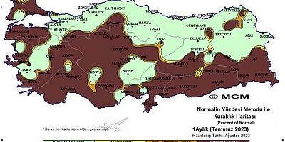 Meteoroloji'den korkutan harita: Türkiye'nin büyük bölümü için uyarı! 