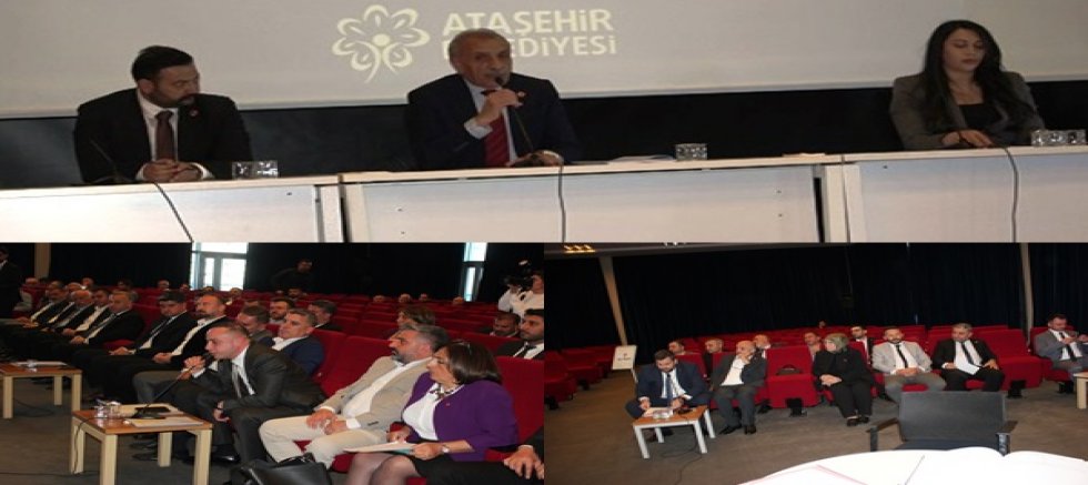 Ataşehir Belediye Meclisi Mayıs ayı ilk toplantısında gündemdeki teklifleri görüştü