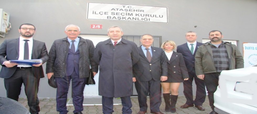 Ataşehir Memleket Partisi Meclis Üyelerinin listesini YSK’a teslim etti